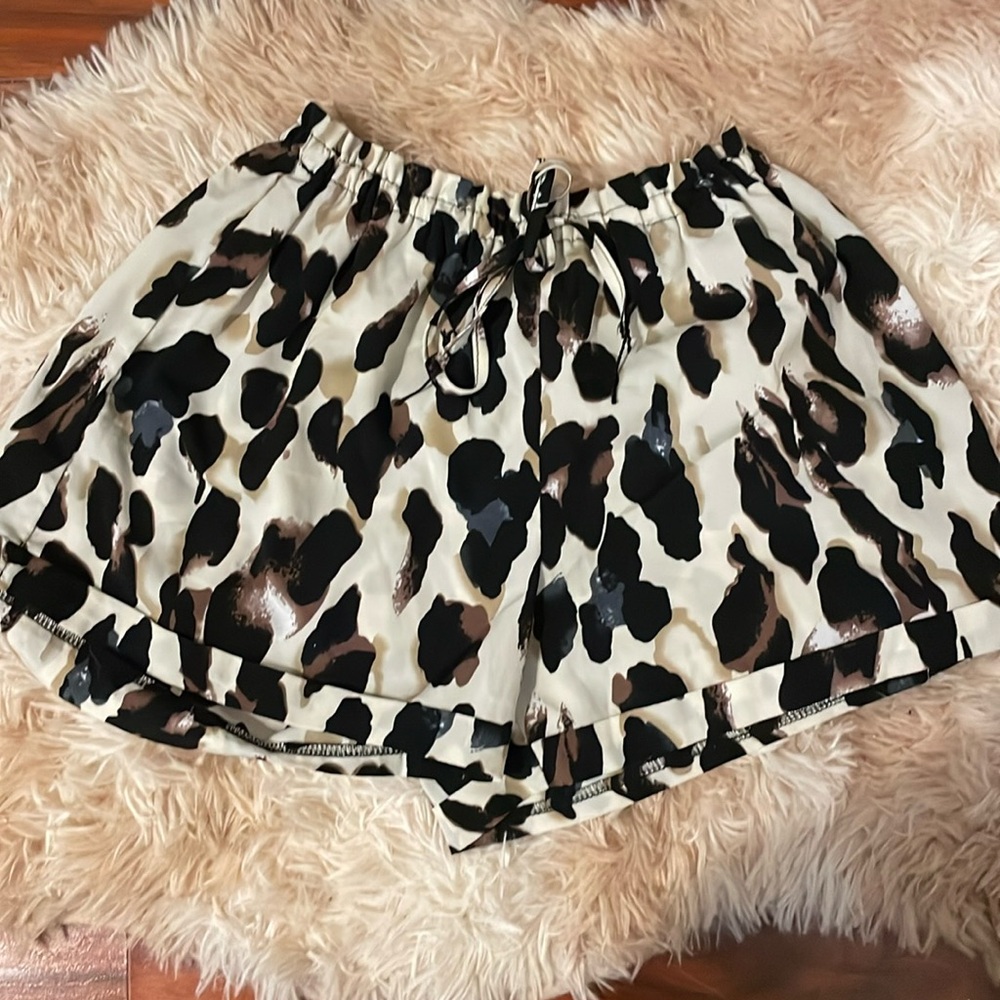 SHEIN Cheetah Print Shorts
